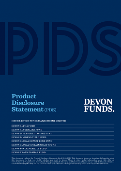 Devon Funds Product Disclosure Statement