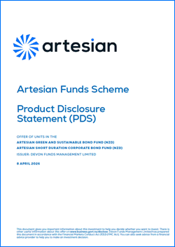 Artesian Funds Scheme Product Disclosure Statement