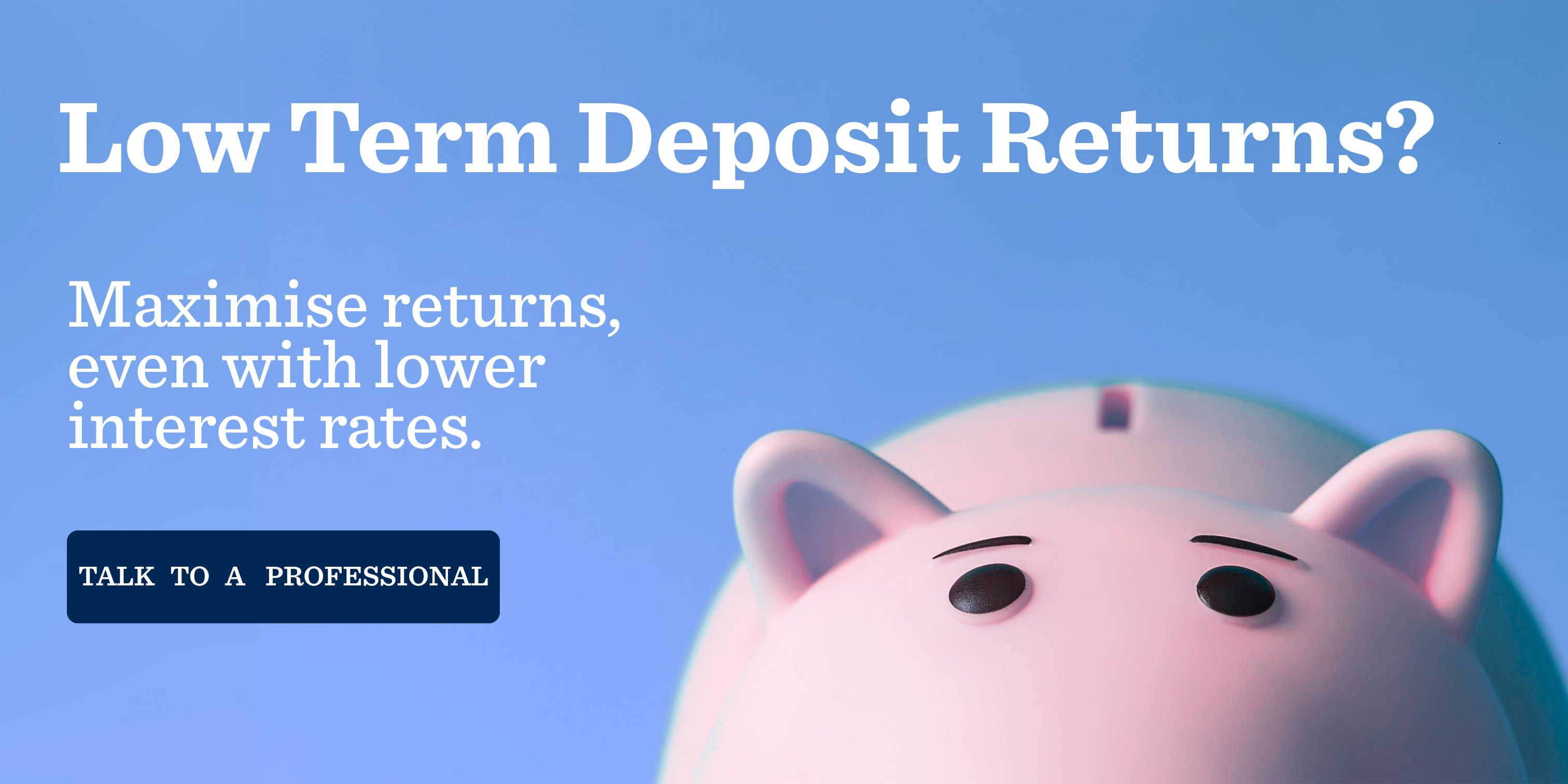 Piggy Bank Banner with Button
