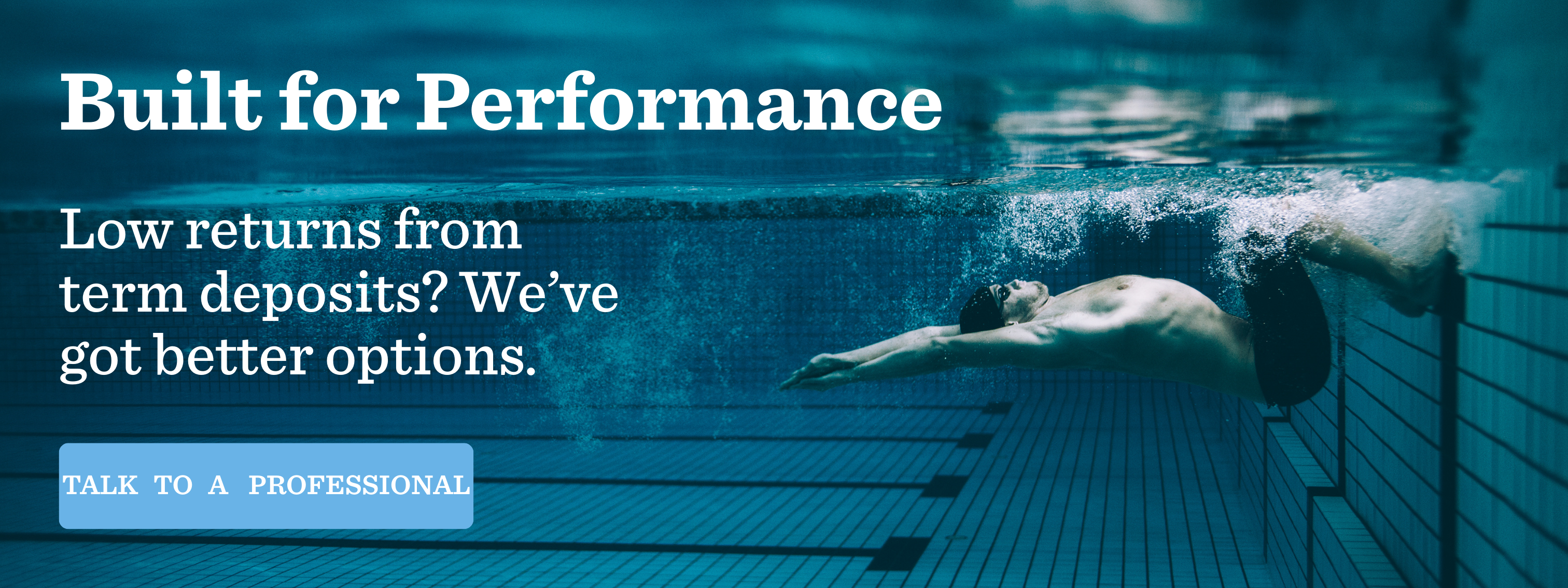 Built on Performance Banner